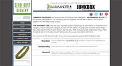Desktop Screenshot of junkboxtreasures.com
